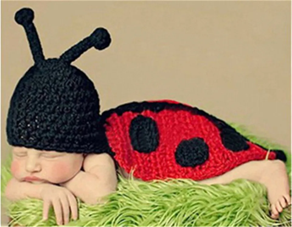 crochet ladybug hat
