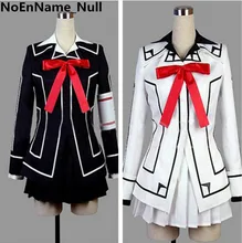 Vampire knight cosplay yuki cross blanco o negro womens dress uniform