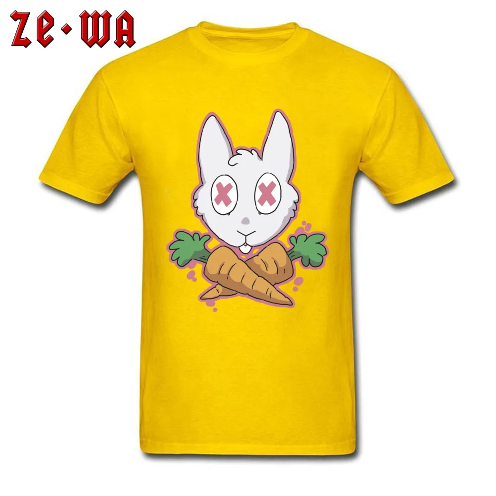 Prey Crossbones Round Collar T Shirt Thanksgiving Day Tees Short Sleeve Discount 100% Cotton Normal Tee Shirt Design Man Prey Crossbones yellow