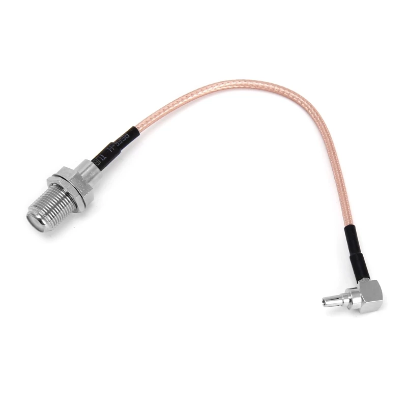 

SMA Female to CRC9 Right Angle Connector RG316 Pigtail Cable 15cm 6" T15