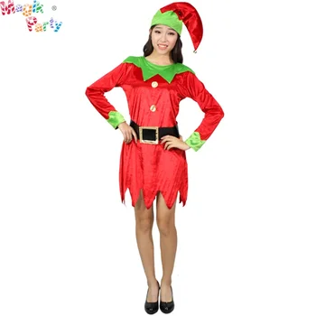 

Magic Party Halloween Cosplay Costume Party Clothes Children And Adult Style Red Wizard Clown Clothes With Cute Hat