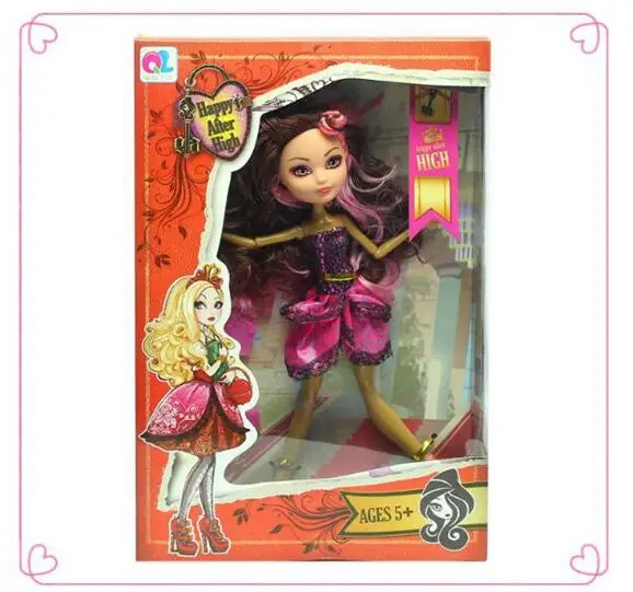 Куклы высокого качества 25 см, куклы Monster Ever After high, модные шарниры, аниме модель, игрушки для девочек, Подарочные игрушки и аксессуары для кукол - Цвет: with No 1 package