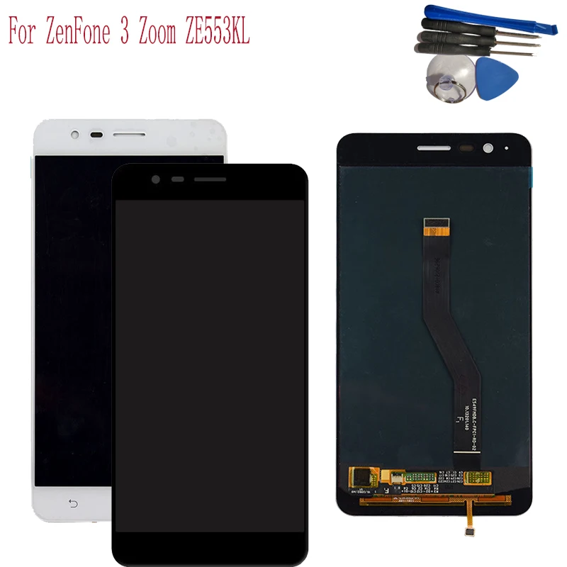 

AAA OLED Display For ASUS ZenFone 3 Zoom ZE553KL Z01HDA LCD display Touch Digitizer Screen Assembly for ASUS ZE553KL display