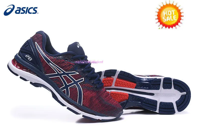 ASICS GEL-Nimbus 20 новые мужские кроссовки для бега на открытом воздухе, устойчивая обувь Asics, мужские кроссовки для бега, дышащая Спортивная обувь