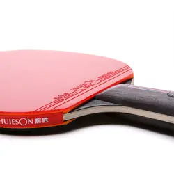 Новинка Pingpong Paddle Настольный теннис ракетка Летучая мышь углеродный волокнистый слой резины для занятий спортом BF88