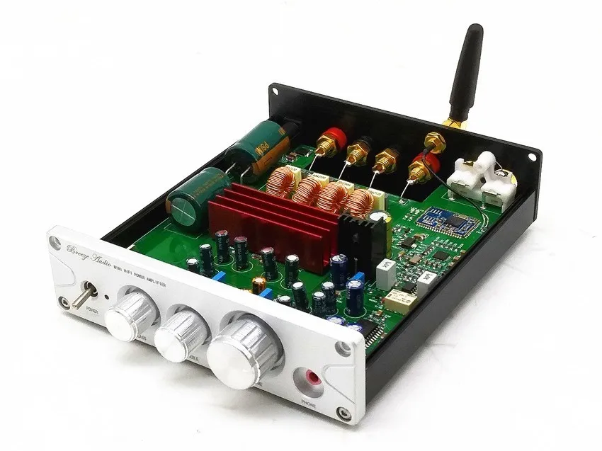 

QF-D50 Bluetooth 5.0 CSR8675 APT-X HD TPA3116D2 200W stereo Digital Audio Amplifier DAC ES9018 Audio decoder Headphone Amplifier