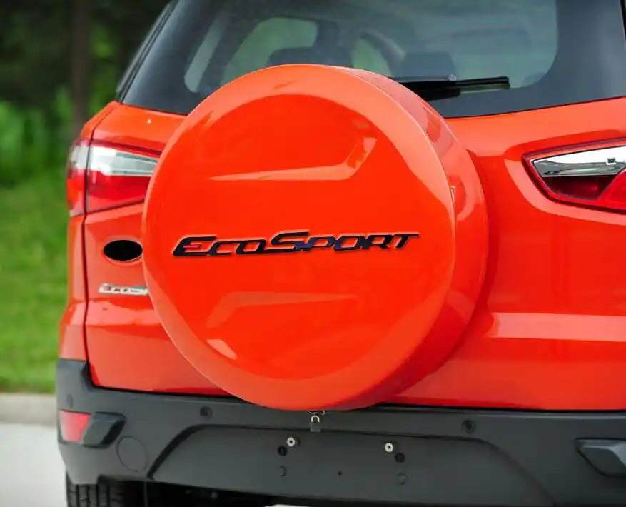 Carmilla ECOSPORT LOGO Car Rear Spare Tire Emblem Trim Sticker for Ford