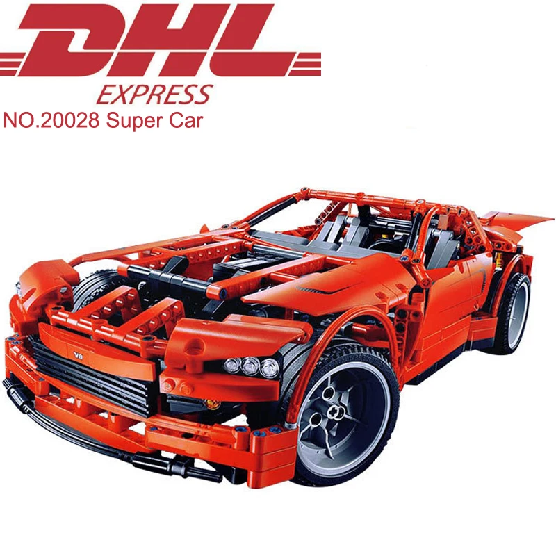 

Lepin 20028 Technic Figures 1281Pcs Super Car Model Building Kit Blocks Bricks Educational Toy For Children Compatible With 8070