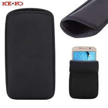 Водонепроницаемый чехол KEFO из эластичного неопрена, чехол для телефона, сумка для IPhone X 10 5s SE 6 6 S 7 8 Plus, универсальный защитный чехол