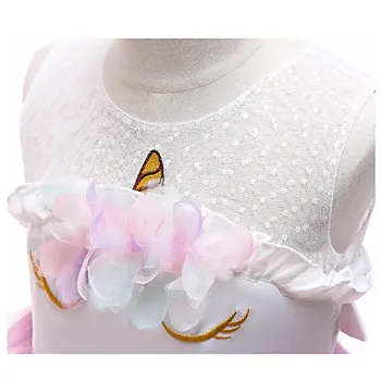 Unicorn Sleeveless Princess Dress