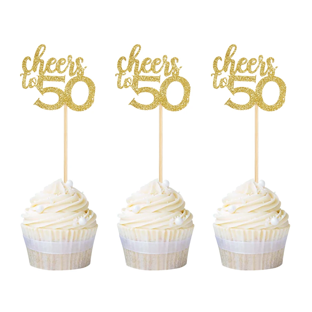 50 Cupcake Toppers