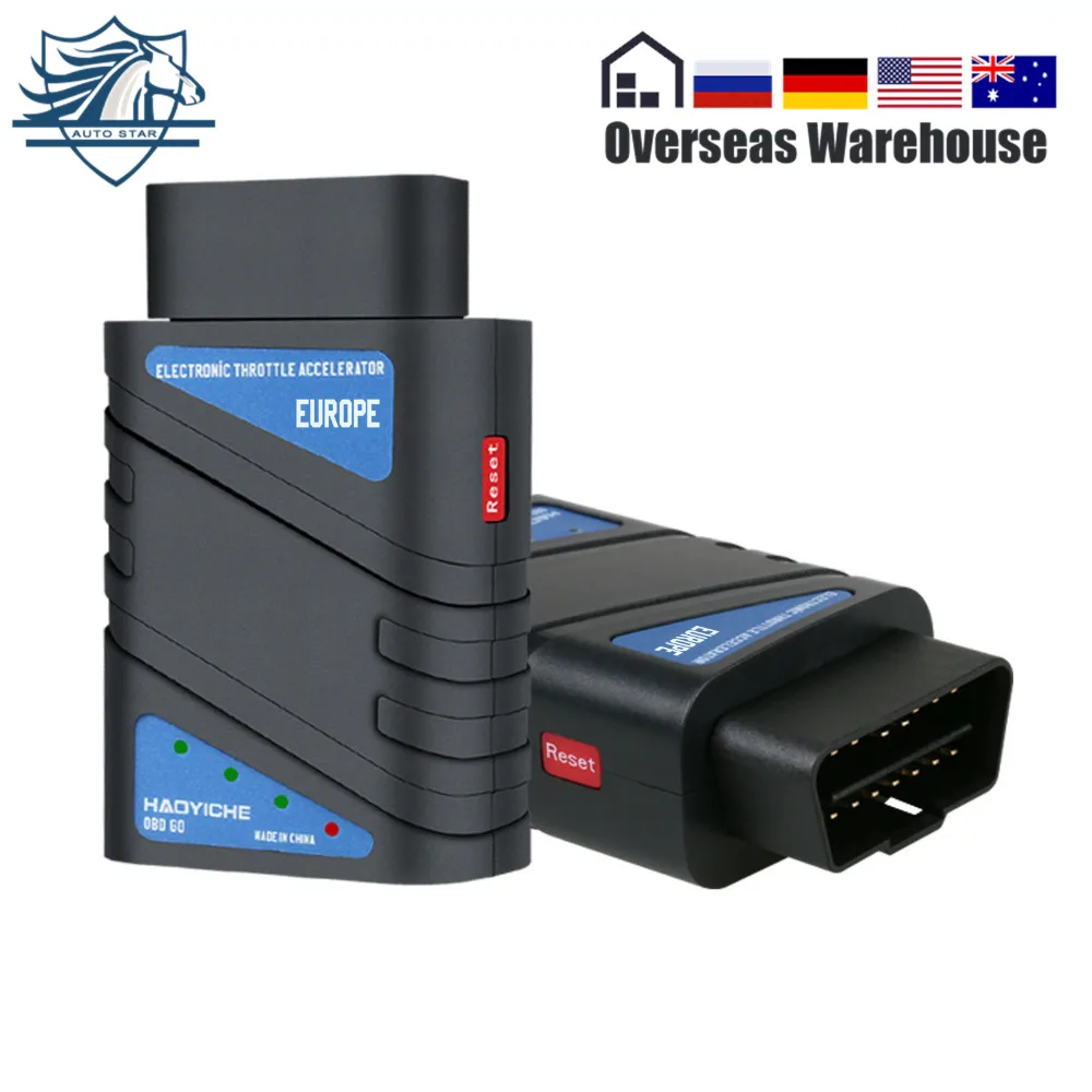

OBD GO Electronic Throttle Accelerator Response Controller Increased Performance for 12V OBDII Petrol Vehicle Asia/EU/US/AU