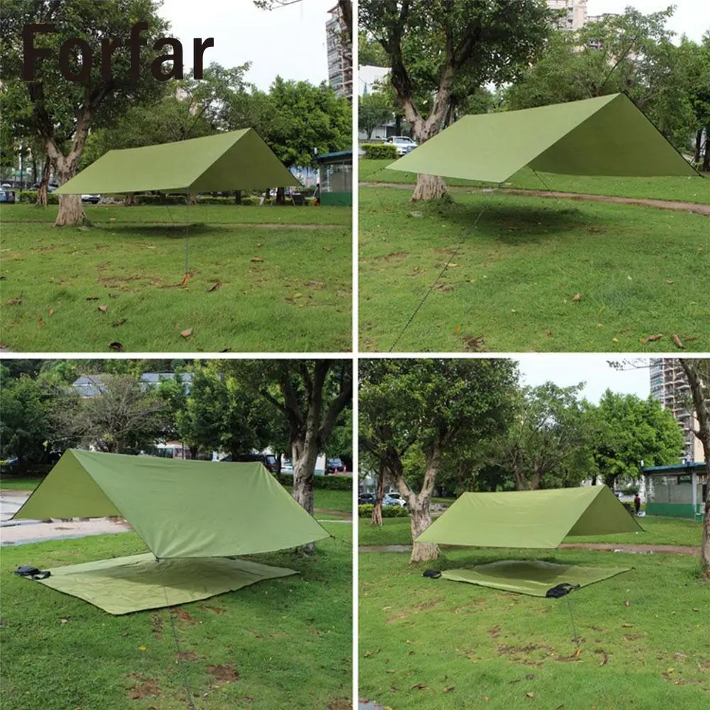 

Forfar 200*140CM 3 Colors Waterproof Beach Tent Cloth Parasol Cover Single Layer Practical Sturdy Shade Travel Picnic Camping