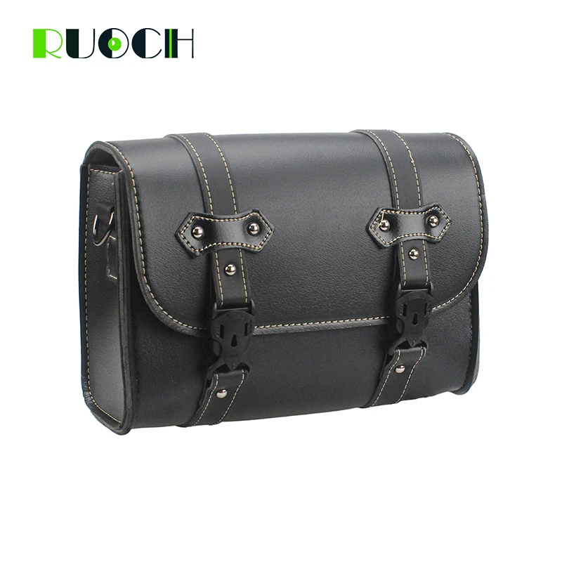 

Motorcycle Saddle Luggage Leather Bag Storage Tool Pouch For Harley Outdoor Bags Sportster XL 883 XL 1200 XL883 XL1200