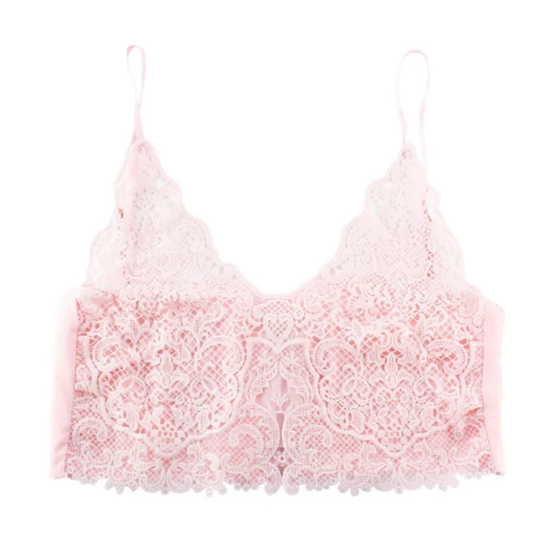 Sexy Women V-neck Lace Floral Unpadded Bralette Bralet Bra Bustier Crop Top Hollow Tube Top P2 Sexy Women V-neck Lace Floral Unpadded Bralette Bralet Bra Bustier Crop Top Hollow Tube Top P2