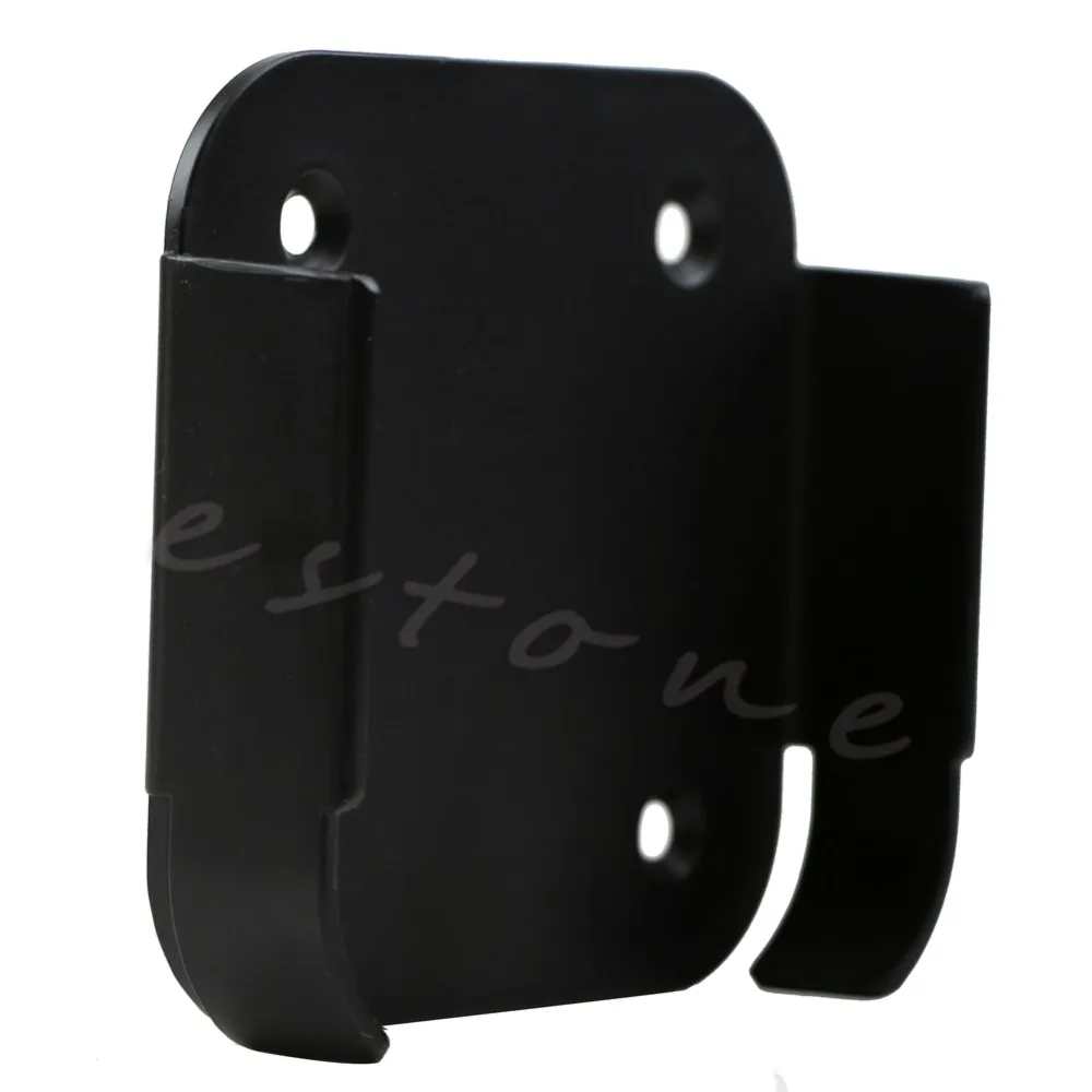 

1Pc Wall Mount Case Bracket Holder Tray Black For Apple TV 2 3 & AirPort Express