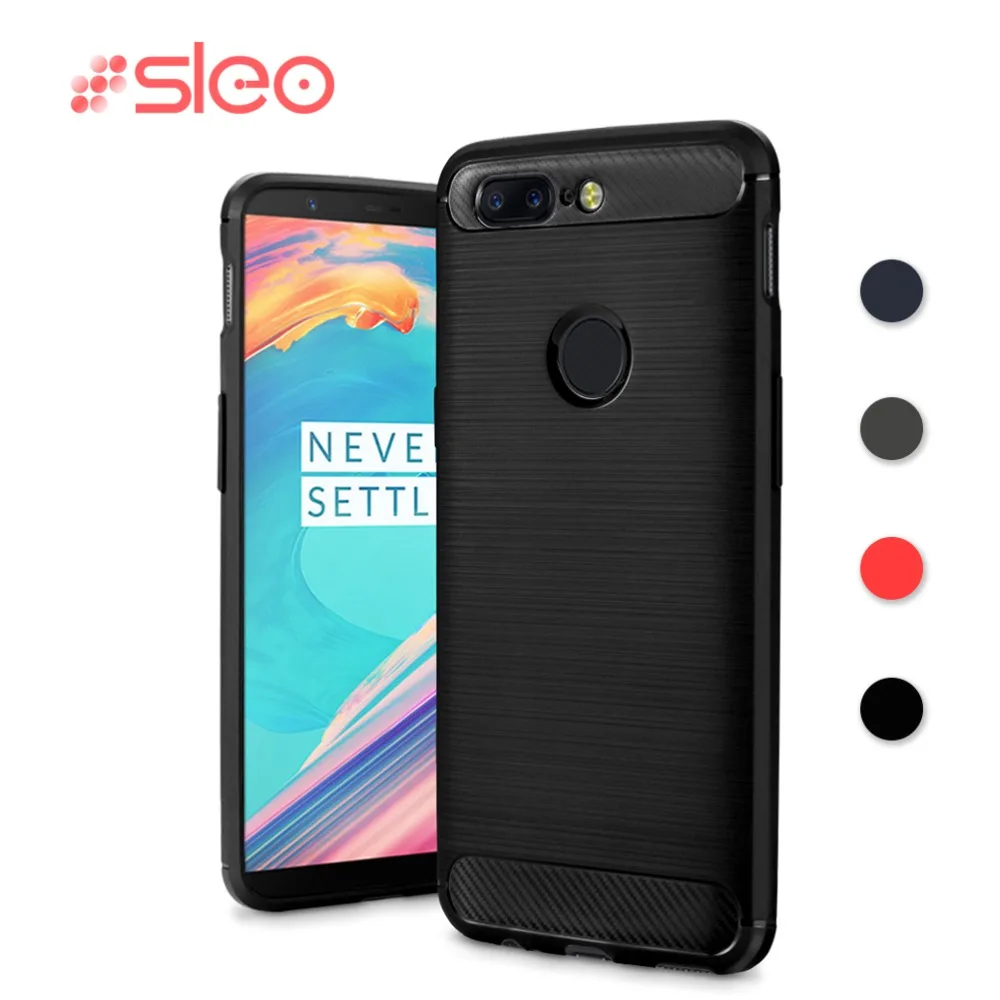 SLEO Case For HTC U11 Eyes Carbon Fiber Brushed Ultra Slim Soft Silicone TPU Plus Cover Life |