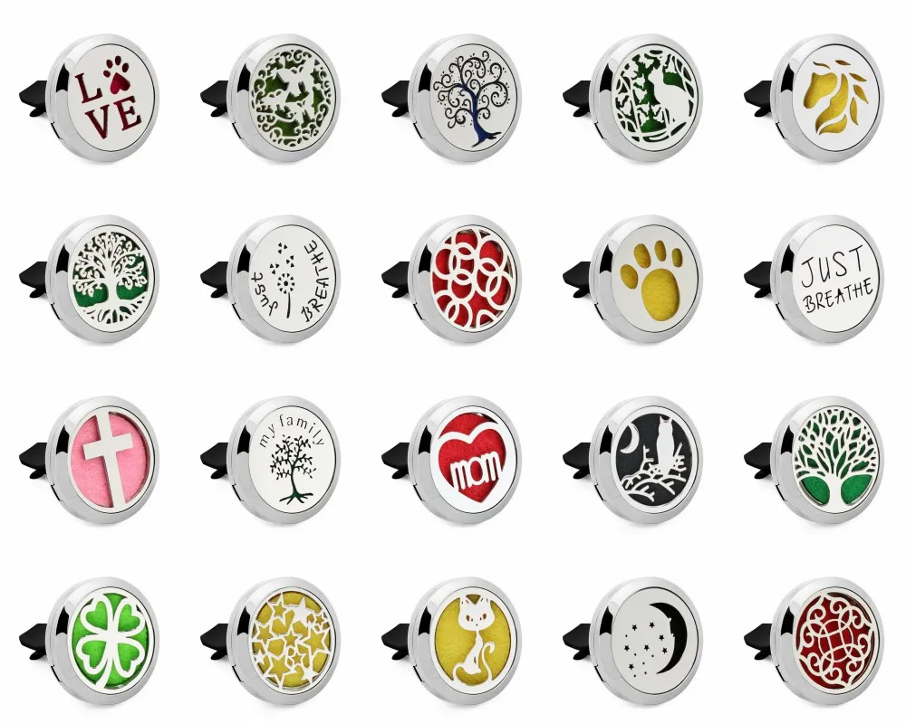 My Family Tree Cross Flower Cat Paw 30 мм ароматерапия из нержавеющей стали парфюмерный медальон