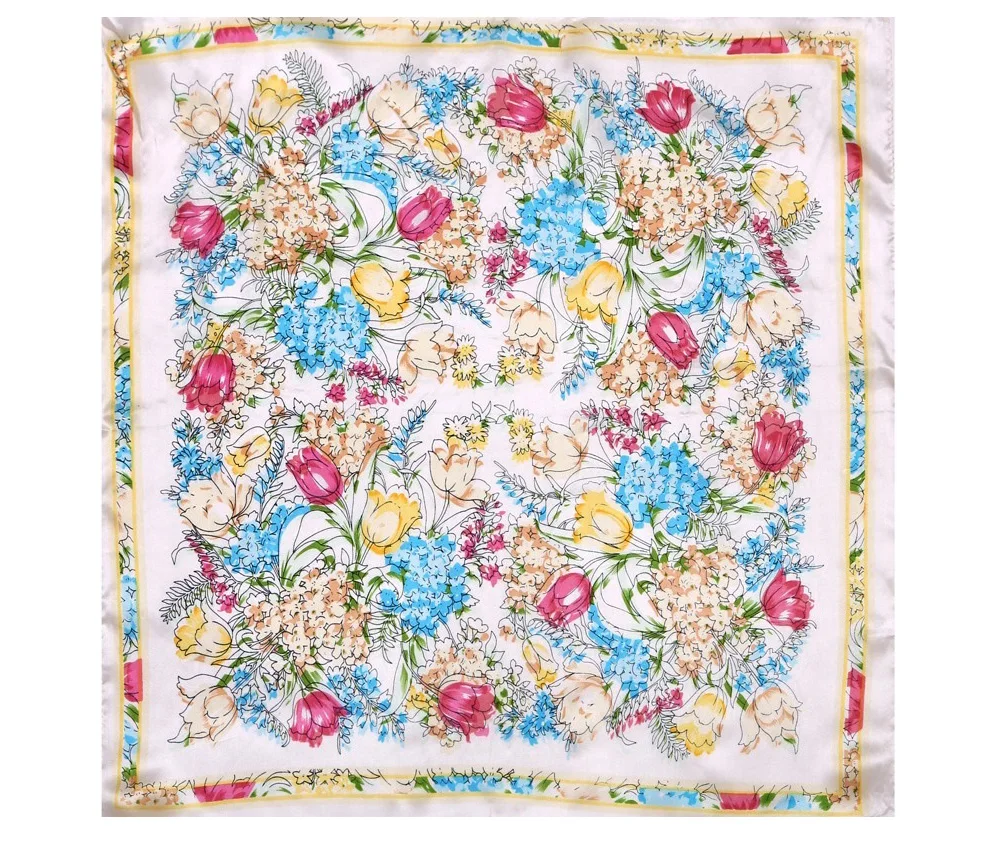 Floral Print Scarf (2)