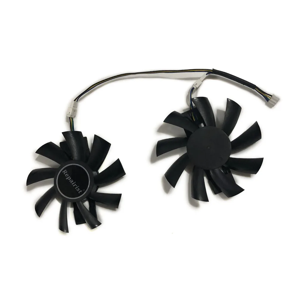 

4Pin 4Lines GA92B2U AXRX 570 GPU VGA Cooler Graphics Fan For Radeon PowerColor Red Dragon RX 570 Cards Cooling As Replacement