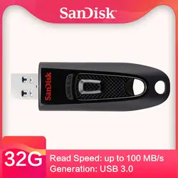 SanDisk usb флеш-накопитель 32 ГБ флеш-накопитель 16 Гб 64 Гб 128 ГБ 256 ГБ USB 3,0 usb флеш-накопитель memoria usb ULTRA