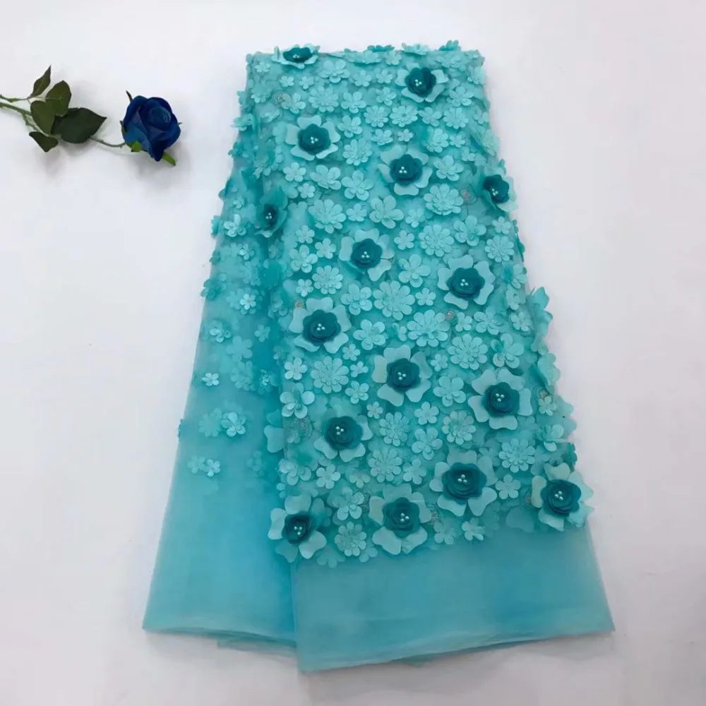 

Nigerian Laces Fabrics For Women Dress High Quality Embroidered Mesh Tulle Lace With bead African French Net Lace Fabric