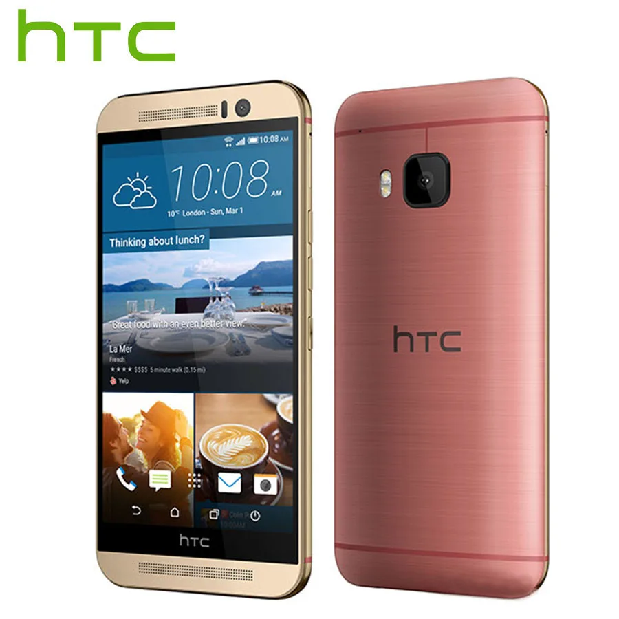 HTC One M9 смартфон с 5-дюймовым дисплеем восьмиядерным процессором Snapdragon 810 ОЗУ 3 ГБ