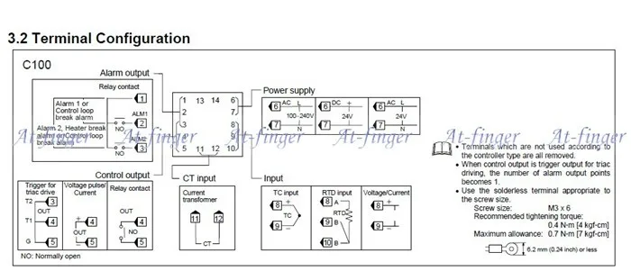 Двойной цифровой PID контроллер температуры комплект REX-C100 с SSR-40DA+ радиатор+ 2 м качество K зонд