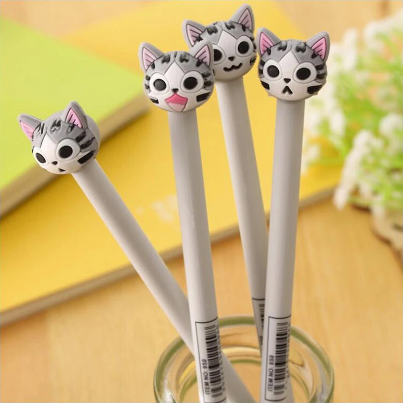 Серия гелевых ручек Cat Expression канцелярские принадлежности для офиса и школы