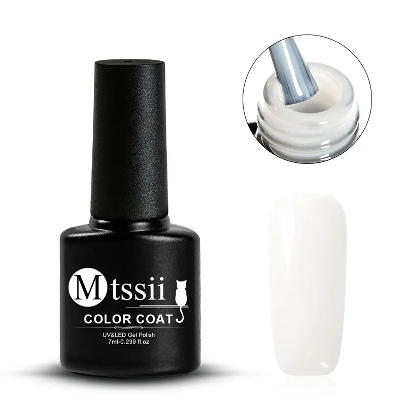 

Mtssii 7ml Opal Jelly Gel Polish Milky Opal Jelly Gel Lacquer Semi-transparent Soak Off UV Gel Polish Manicure Nail Art Varnish