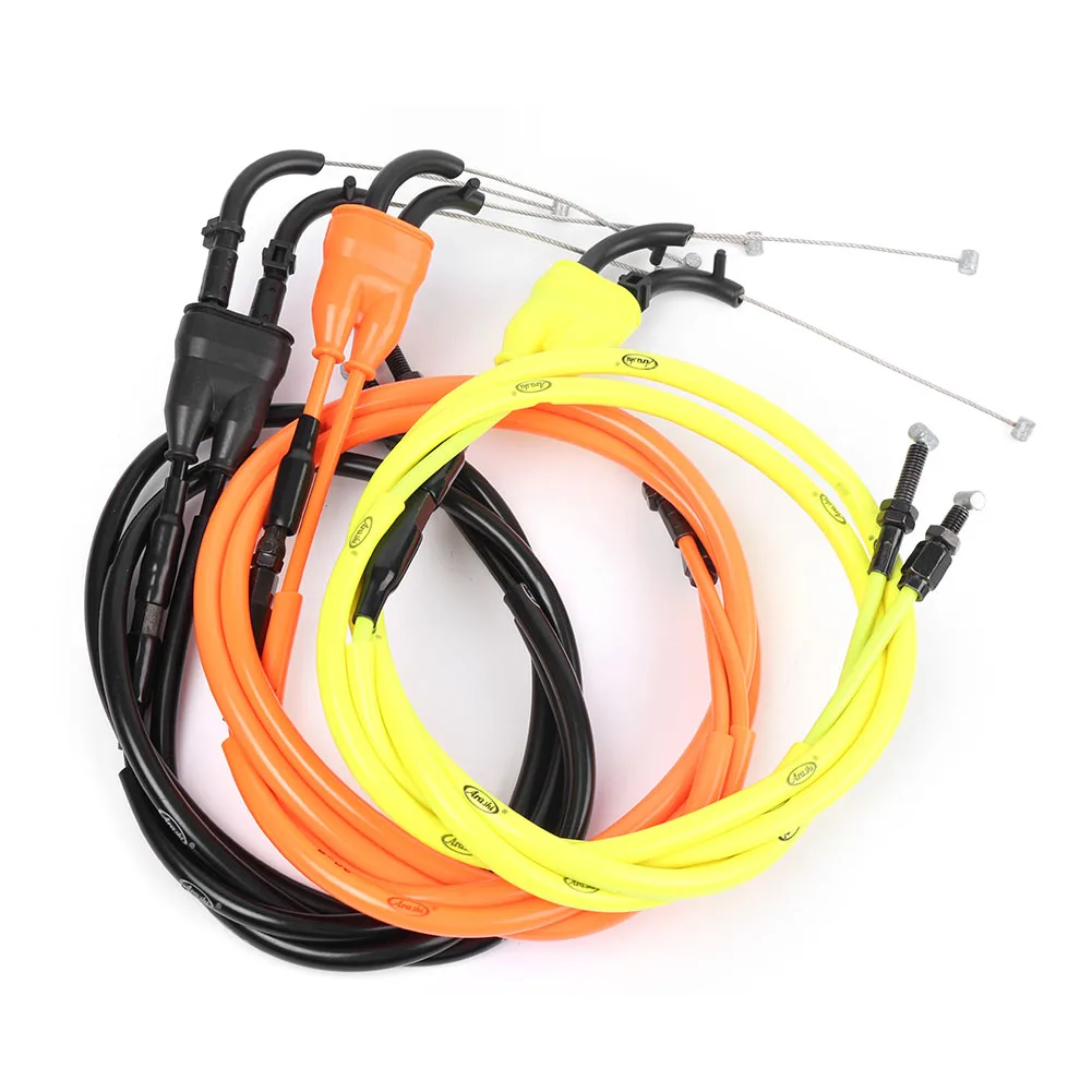 Motorcycle Accelerator Lines Throttle Cables for YAMAHA MT07 MT 07 2014 2015 2016 2017 Wire