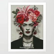 

VAVE Diamond Painting Cross Stitch Full Square Picture of Rhinestone Frida Kahlo DIY Diamond Mosaic Diamond Embroidery Sale