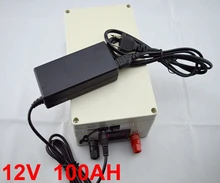 Electric Bicycle Battery ithium battery / Lithium battery 12V 100Ah / 12V 100Ah deep cycle lithium ion battery with BMS Charger