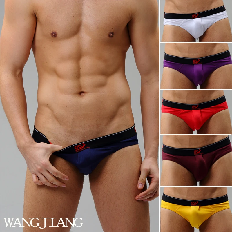Mens Cotton Brief Sexy Men's Underwear Slip Briefs Mens Boy Shorts Men