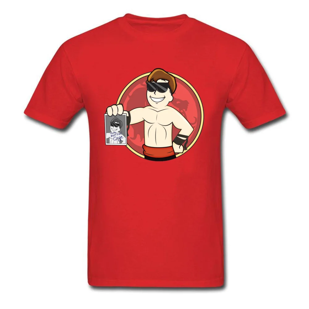 100% Cotton Men's Short Sleeve Johnny Boy T Shirts Printed Tops & Tees Plain Summer Crewneck T Shirts Wholesale Johnny Boy red