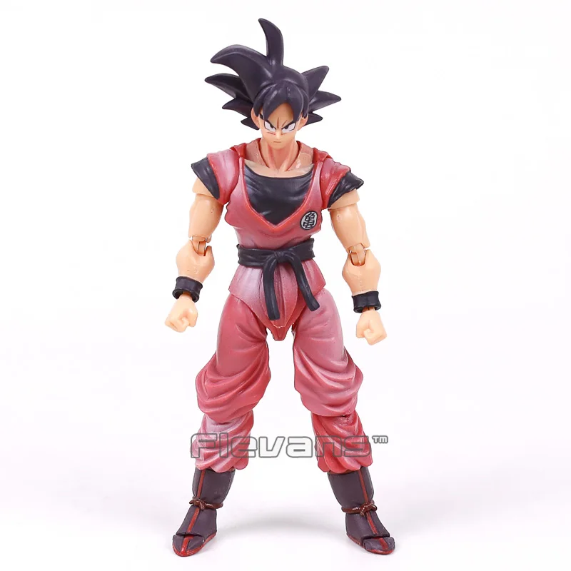 

SHF S.H.Figuarts Dragon Ball Z Son Gokou Goku Kaiohken Ver. PVC Action Figure Collectible Model Toy 16cm
