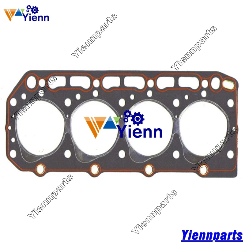 Yanmar  4TNA78 4TNA78U Cylinder Head Gasket 129553-01350 For Yanmar FX26 FX28D FX32 FX42 Tractors