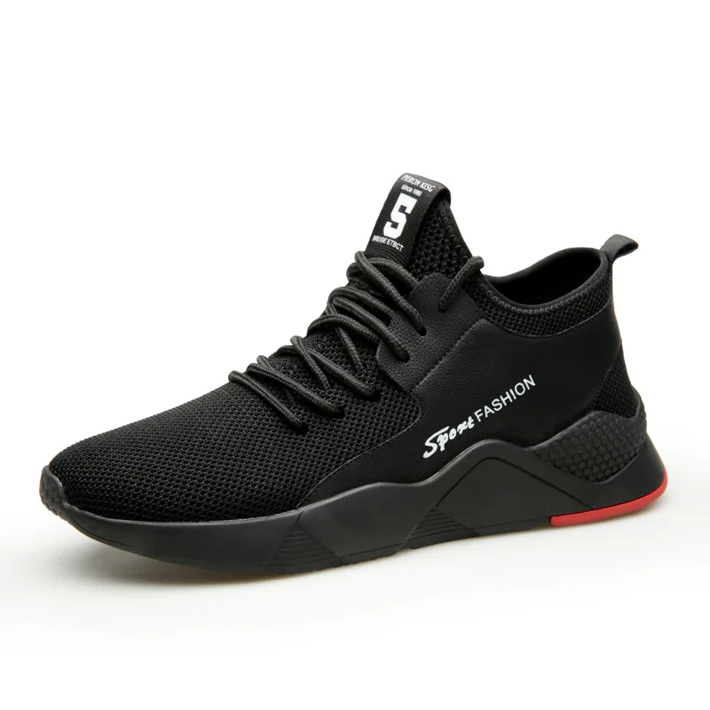 Mocassins Mode Haute Mâle 2019 Nouveaux Qualité De Sneakers Respirant Homme Noir Hommes Adulte Printemps Chaussures Marque Casual Confortable Fg1qvp16w