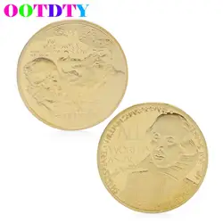 Шекспир памятная монета цинковый сплав памятная монета коллекция без валюты монеты подарок