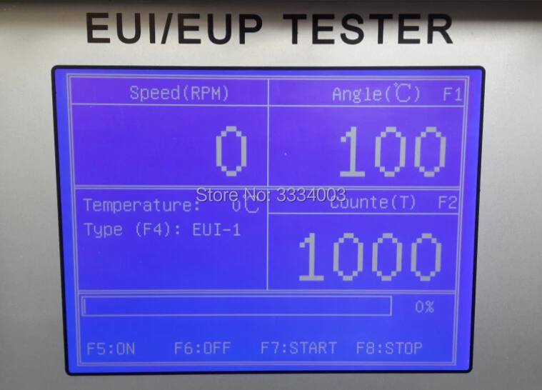 Простой тестовый прибор EUI/EUP с распределительной коробкой и распределительным валом, с 3 распределительными валами и 10 адаптерами