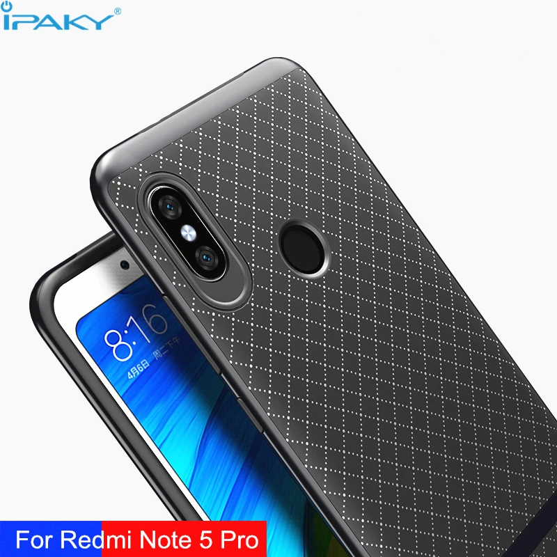 Чехол для Xiaomi Redmi Note 5 Pro Оригинальный гибридный жесткий чехол из поликарбоната +