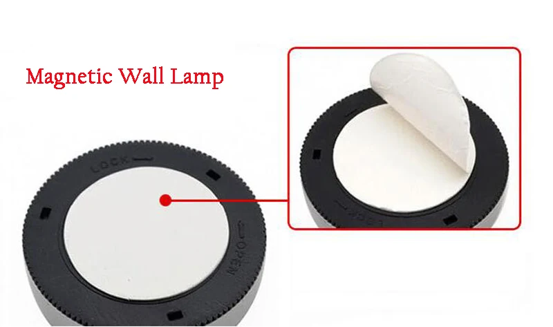 Mini 3 Led Touch Sensor Night Light 3PCS Push Led Wall Lamp Wireless Self-Stick Under Kitchen Cabinets Portable Pathway Stairway (9)