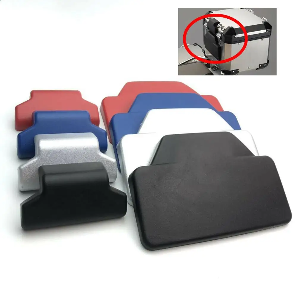 

Motorcycle Rear Case Luggage Bags Cushion Backrest Pad For BMW R1200GS ADV F800GS Adventure F700GS Passenger back 3M Sticker