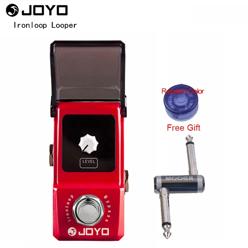 

The Red Color Joyo Ironman Mini Series Effect Pedal JF-329 Ironloop Looper Pedal