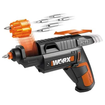 

Screwddriver 9&31 Accessories Famous Brand Worx Electrical Screwdriver 4v / 1.5ah Li-ion Power Tool