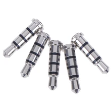 5 шт. Универсальный пылезащитный Разъем металлический разъем для наушников умный ключ ярлыки Пылезащитная заглушка для телефона