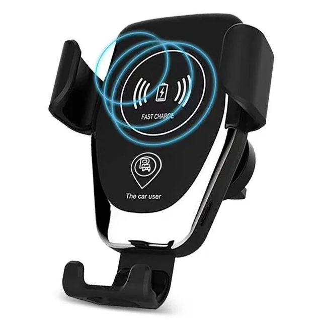 

Qi Car Wireless Charger For iPhone Xs Max XR X Samsung Intelligent Fast Wirless Charging with Car Phone Holder