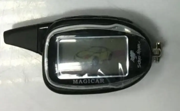 

Fob keychain lcd remote control for Seher-Khan Magicar 7 LCD LCD Two-way engine car alarm system