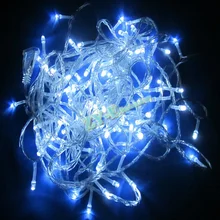 50 шт. светодиодная линейная гирлянда возможностью погружения на глубину до 30 м 300led AC110/220 v 9 видов цветов праздник светодиодные водонепроницаемые лампы украшения рождественское освещение с помощью dhl, ems