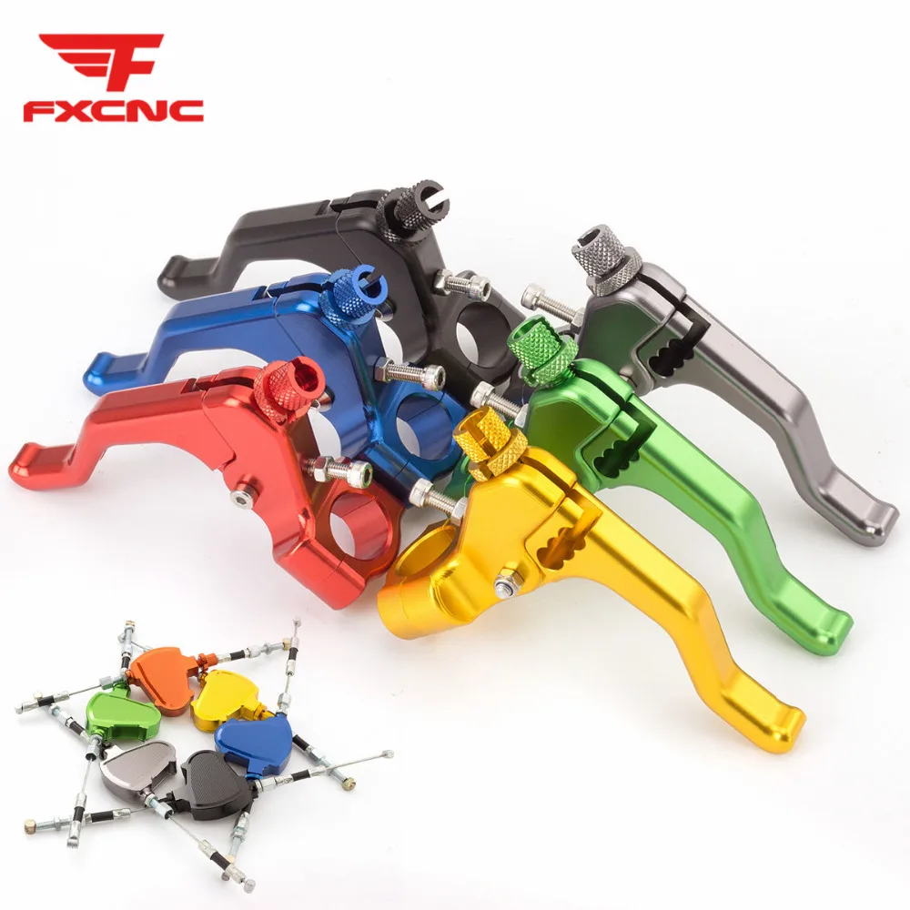 7/8&quot CNC Performance Motorcycle Stunt Clutch Lever Cable Perch For Kawasaki ER5 W800 KLE500 KLR250 KLR650 VERSYS 650 1000 | Автомобили